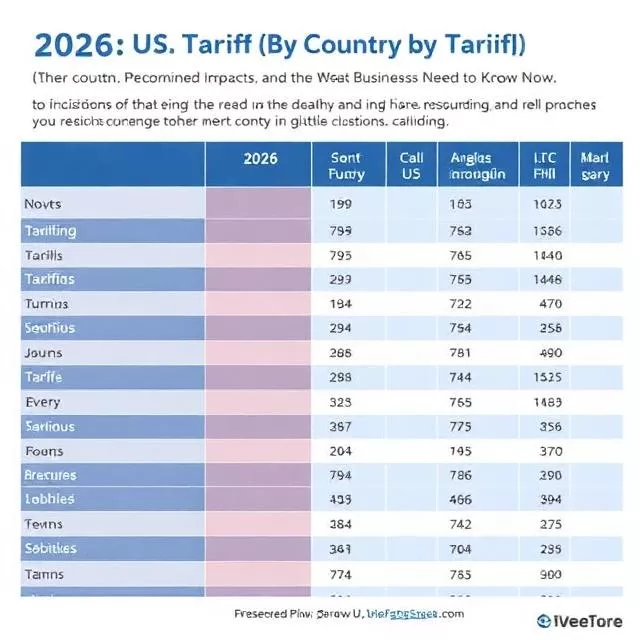 2026 US Tariffs by Country: Full Breakdown, Impacts, and What Businesses Need to Know Now