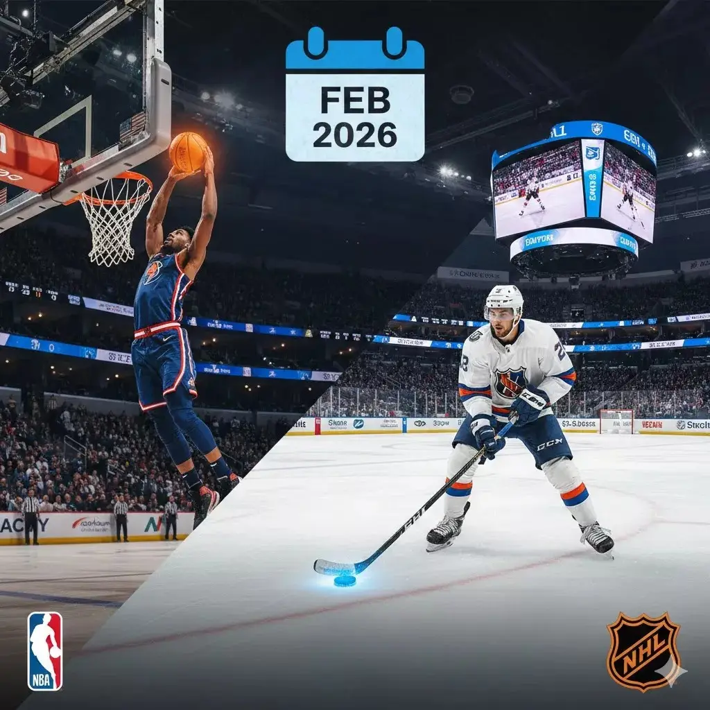 USA Major Sports This Week: NBA & NHL Action Feb 2026