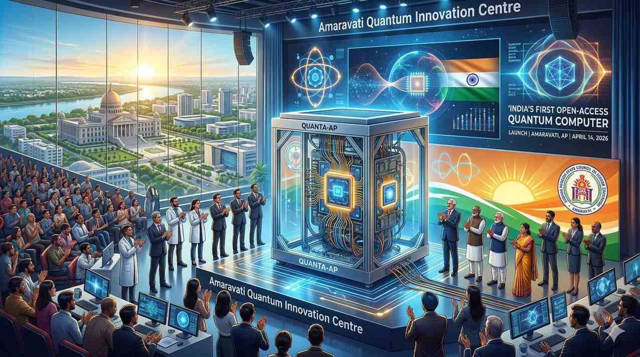 Andhra Pradesh Set to Launch India’s First Open-Access Quantum Computer in Amaravati on April 14, 2026: A Giant Leap for Tech Innovation