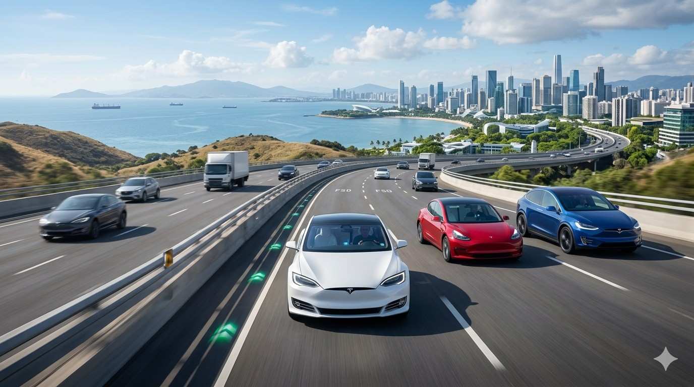 Tesla Vehicles with Full Self-Driving Emerge as Among the Safest on Global Roads in 2026