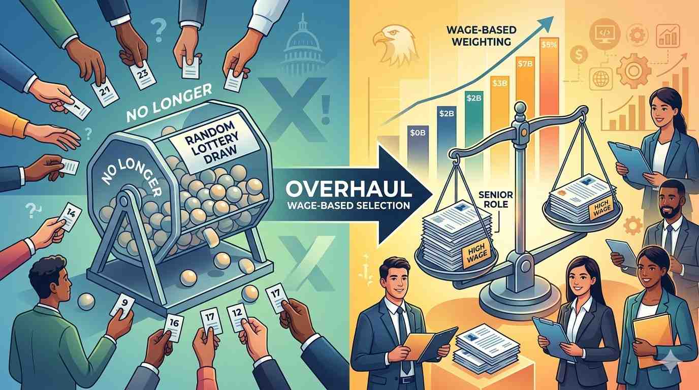 US Scraps H-1B Lottery System: Wage-Based Weighted Selection Replaces Random Draw – Major Overhaul for FY 2027 Cap Season and Beyond