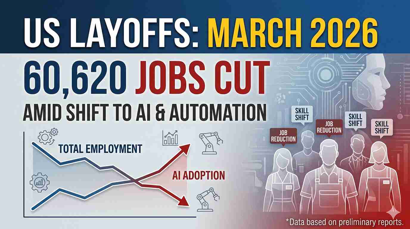 US Job Cuts Surge: NRI Impact in March 2026