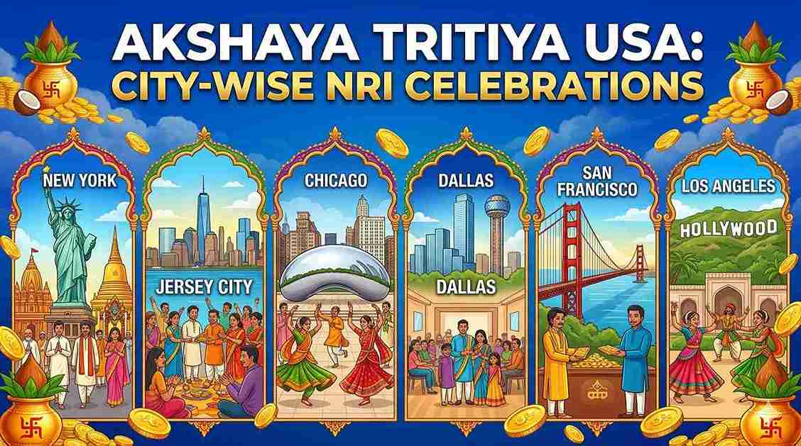Akshaya Tritiya USA: City-Wise NRI Celebrations