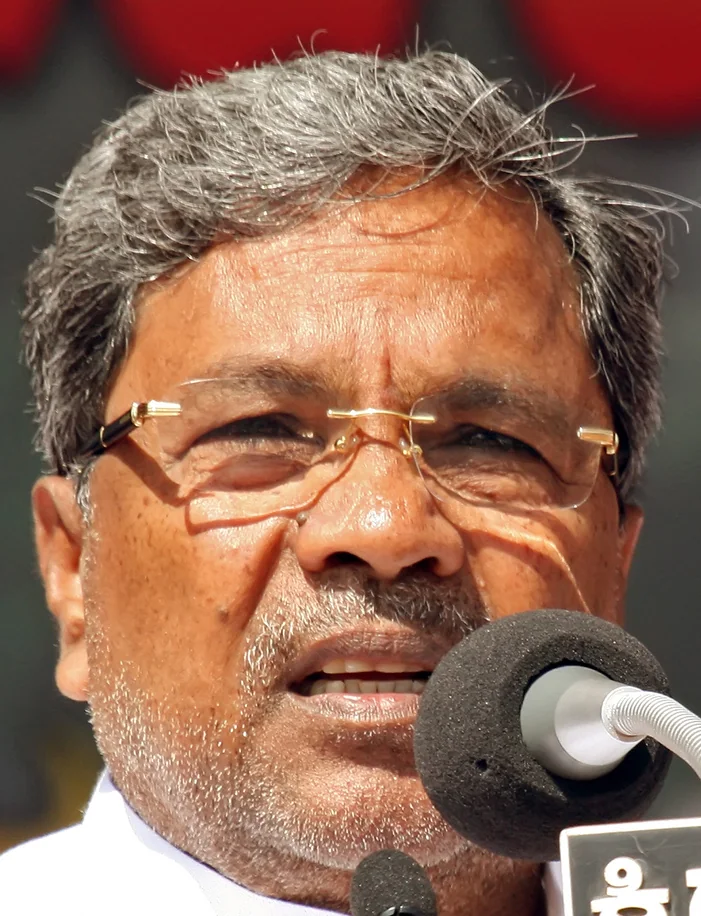 Karnataka Chief Minister Siddaramaiah portrait (cropped) — image via Wikimedia Commons